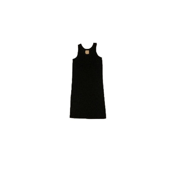 InWear Black Stretch Cotton Midi Bodycon Dress - Women’s Size Small - Picture 1 of 7